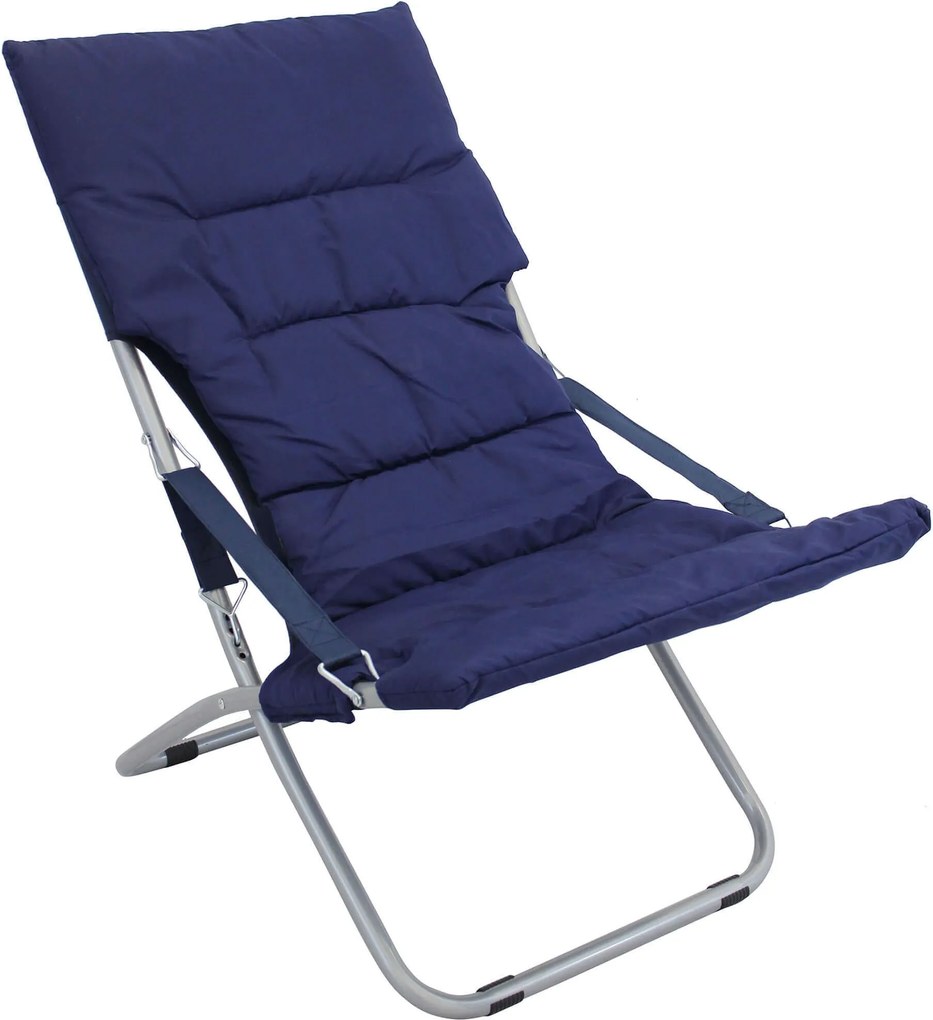 sdraio mare prendisole pieghevole cm 65 x 80 x 38/96 h