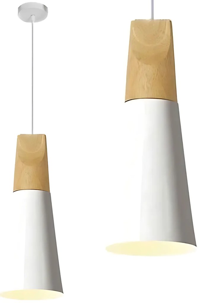 Lampada da soffitto SCANDI B Bianca