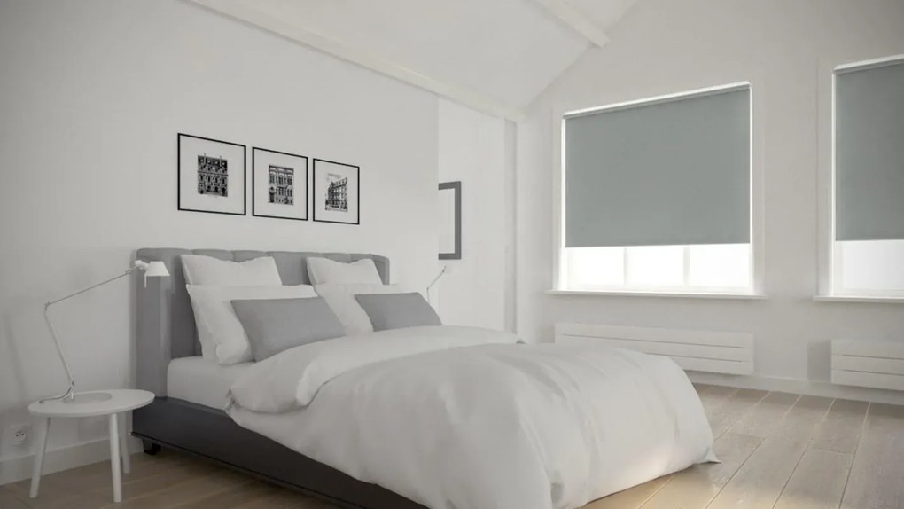Tenda a rullo oscurante Dublin grigio topo 150x190 cm