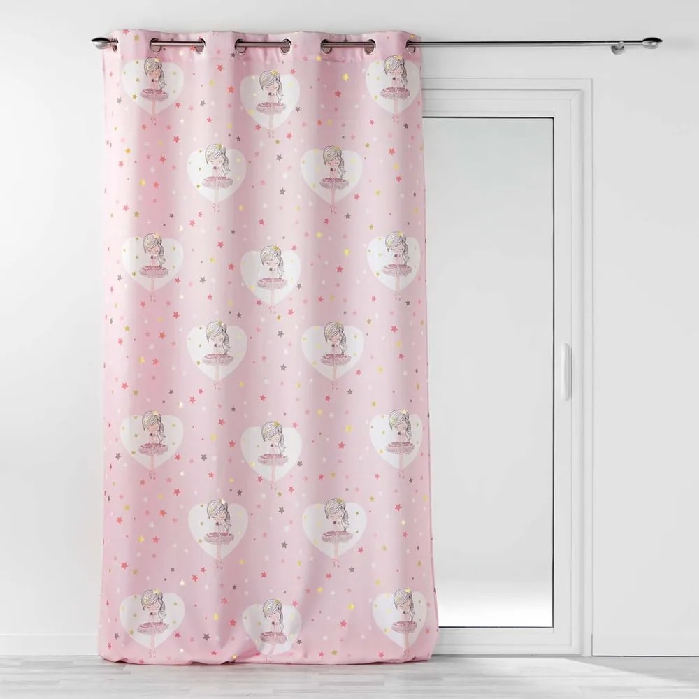 Tenda per bambini rosa 140x260 cm Petite Etoile – douceur d'intérieur