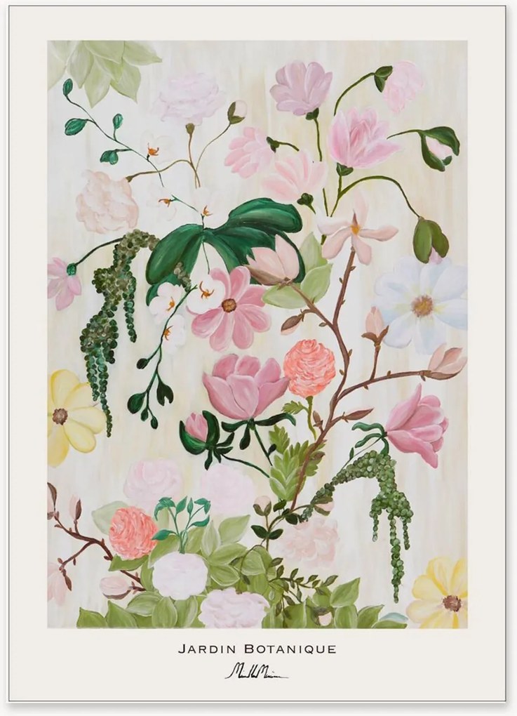 Stampa digitale incorniciata Jardin Botanique