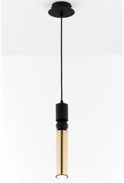 Jupiter 2006 - Lampadario a sospensione con filo ALAS 1xGU10/10W/230V oro/nero