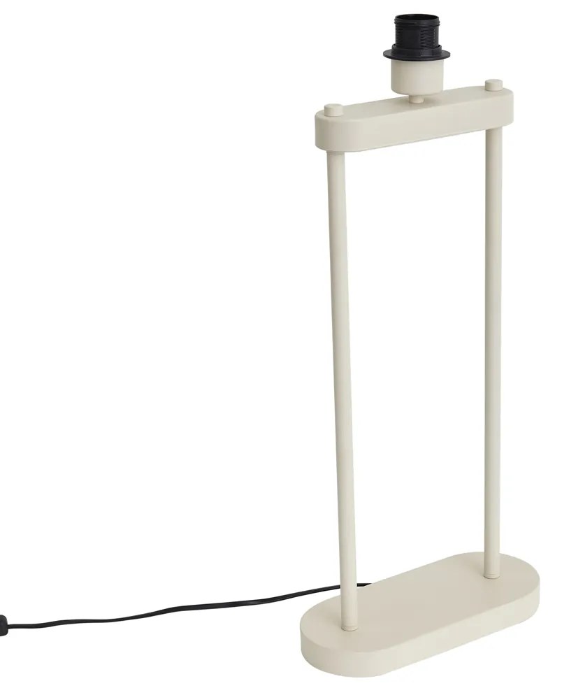 Lampada da tavolo moderna beige - Thijmen