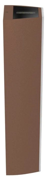 Applique Bidirezionale Corten 12W CCT, IP65 da esterno - Serie FILO Colore Bianco Variabile CCT