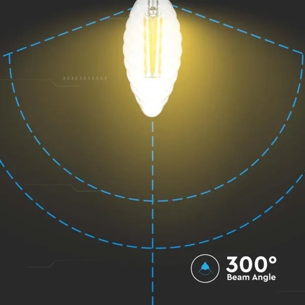 Lampadina LED dimmerabile FILAMENT E14/4W/230V 3000K