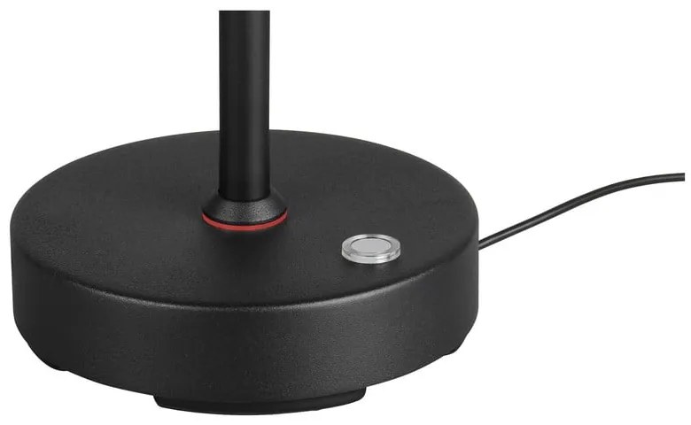 Lampada da tavolo nera (altezza totale 45 cm) Moreno – Reality