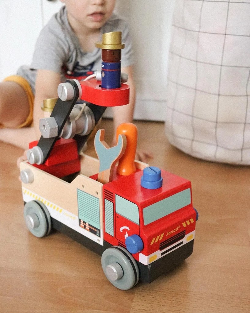 Camion dei pompieri - Brico'kids - 45 pezzi