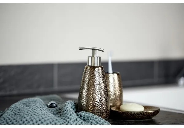 WENKO 69109800 - Set bagno MARRAKESH 12,5x41 cm marrone