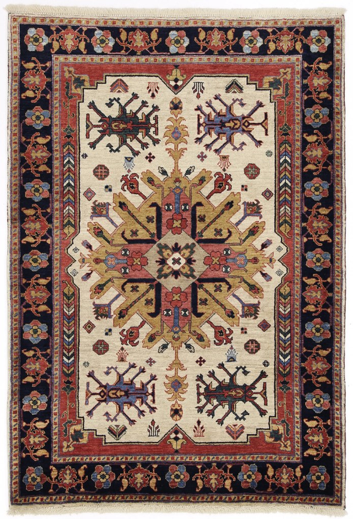 Gashghai Tappeto persiano 110x160 (Iran) Annodato A Mano