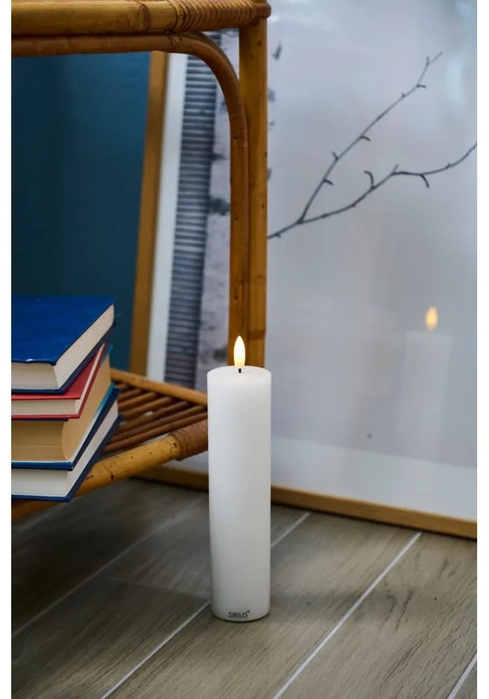 Candela LED (altezza 20 cm) Sille Rechargeable - Sirius