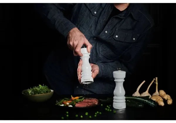 Cole&Mason - Set di macina sale e pepe LONDON 2 pz 18 cm faggio/bianco