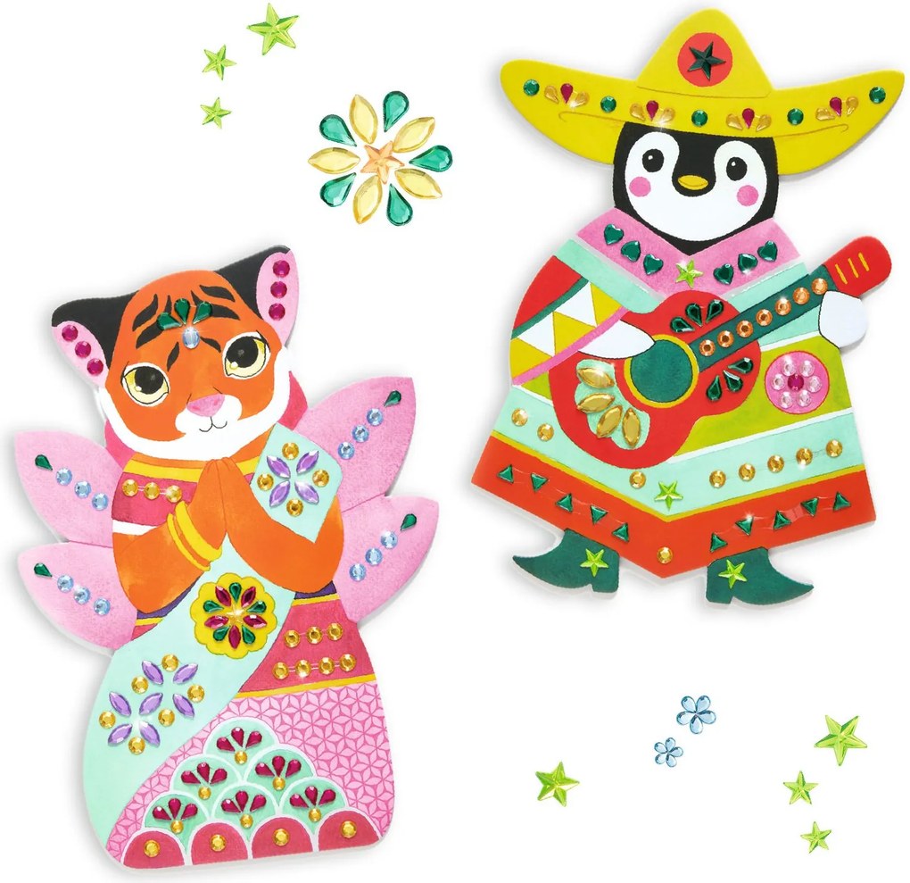 Gioco creativo - Animaletti e strass