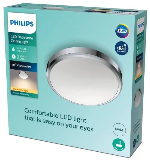 Philips - Plafoniera LED da bagno DORIS LED/17W/230V 2700K IP44
