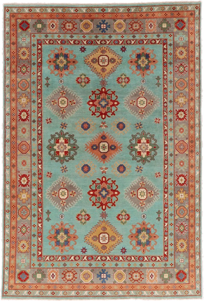 Kazak Tappeto orientale 200x300 (Pakistan) Annodato A Mano