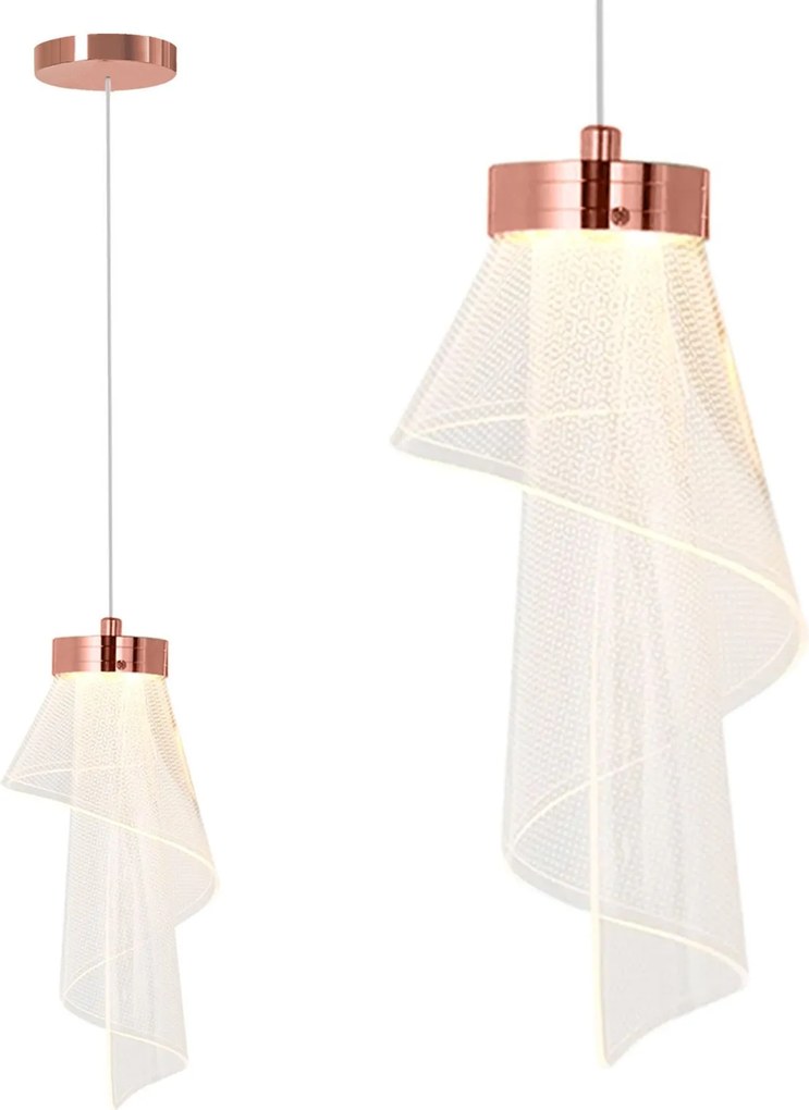 Lampada da soffitto rispecchiata Rose APP1765-1CP