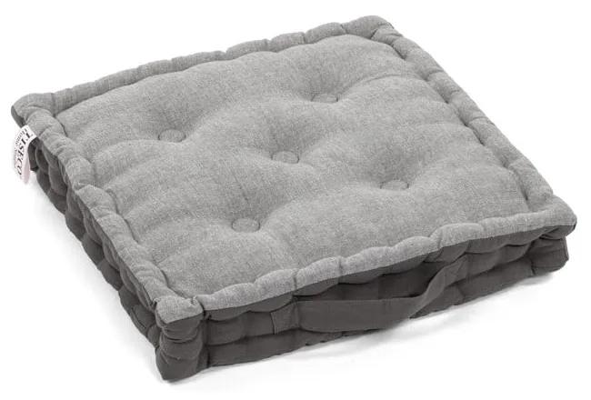 Cuscino per sedia grigio con maniglia , 40 x 40 cm - Tiseco Home Studio