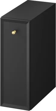 Cersanit S1022-007 - Pensile da bagno MILLE 20x45 cm nero opaco