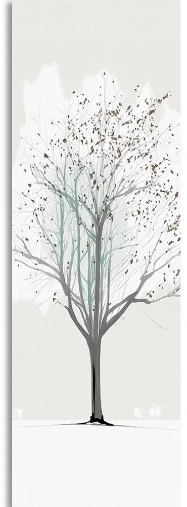 Quadro su tela – Corona invernale dell'albero