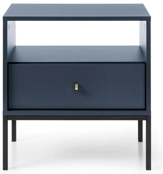 Comodino MONO 56x54 cm blu