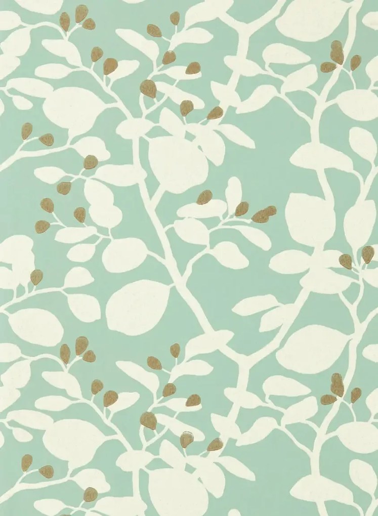 Harlequin Carta da parati Ardisia - Succulent/ Soft Focus/ Gold