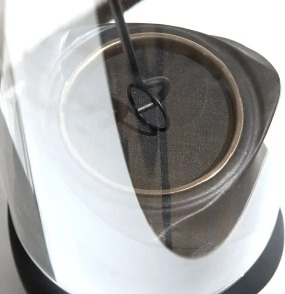 Camino a bioetanolo biocamino da tavolo NIZZA Nero D14,5 x H46,5 interno esterno