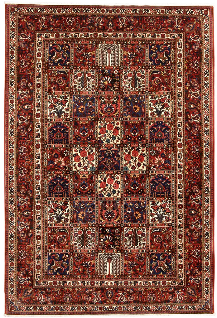 Bakhtiar Tappeto persiano 200 x 320 (Iran) Annodato A Mano