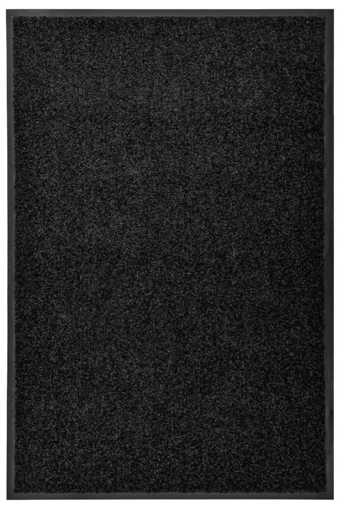 Zerbino Lavabile Nero 60x90 Cm /