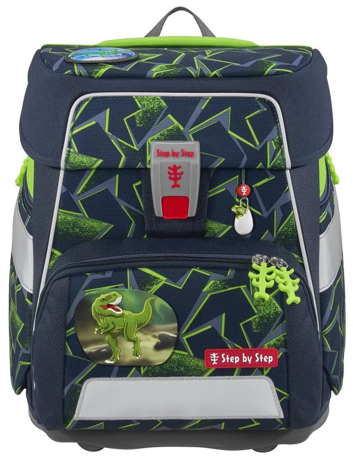 Zaino scuola SPACE - set 5 pezzi, Step by Step Wild T-Rex Taro