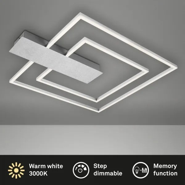 Briloner 3545-018 - Plafoniera LED dimmerabile NICO LED/25W/230V cromo