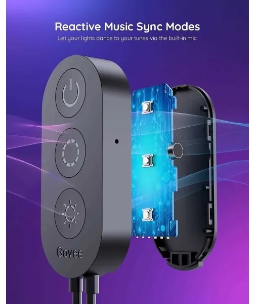 Govee - TV 46-60" SMART LED retroilluminato RGB + telecomando