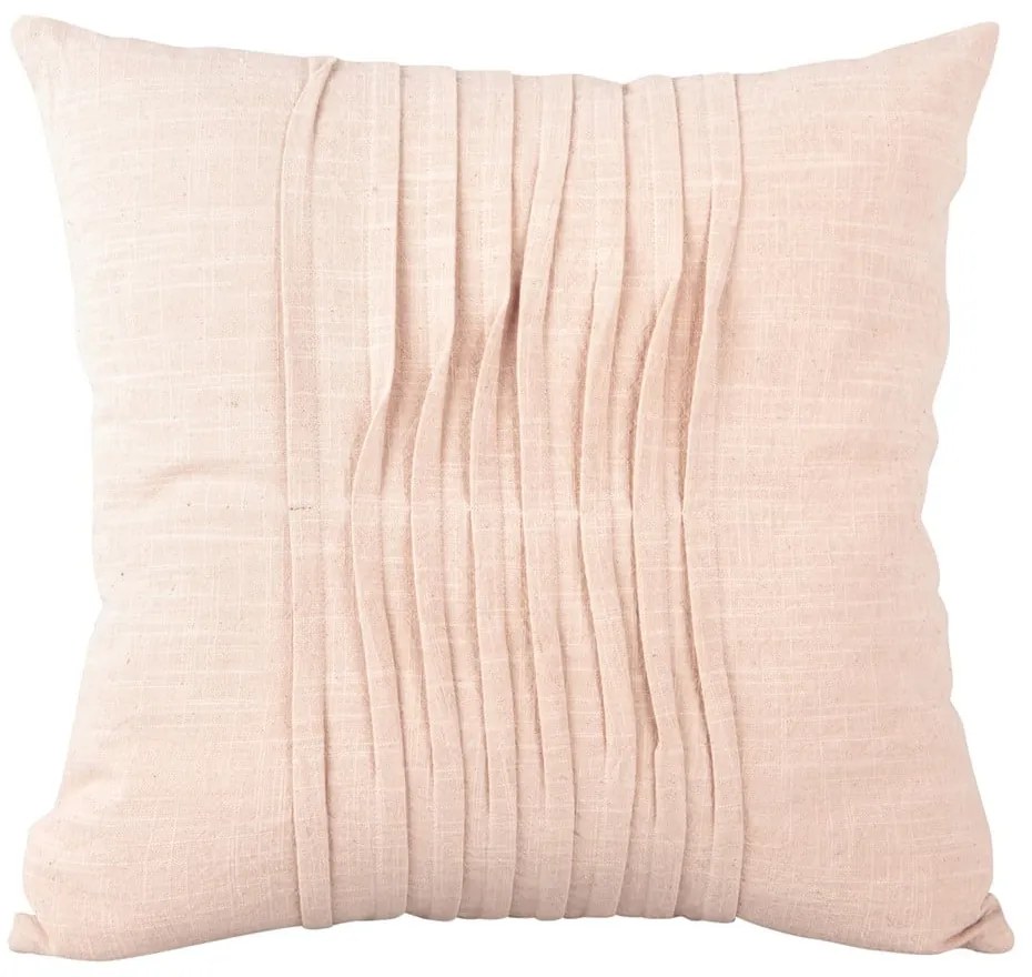 Cuscino in cotone rosa Wave, 45 x 45 cm - PT LIVING