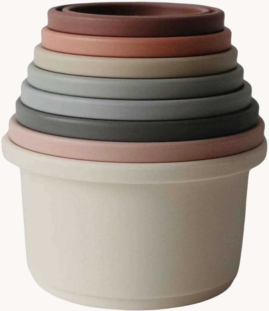 Set di 8 tazze impilabili per bambini Nani