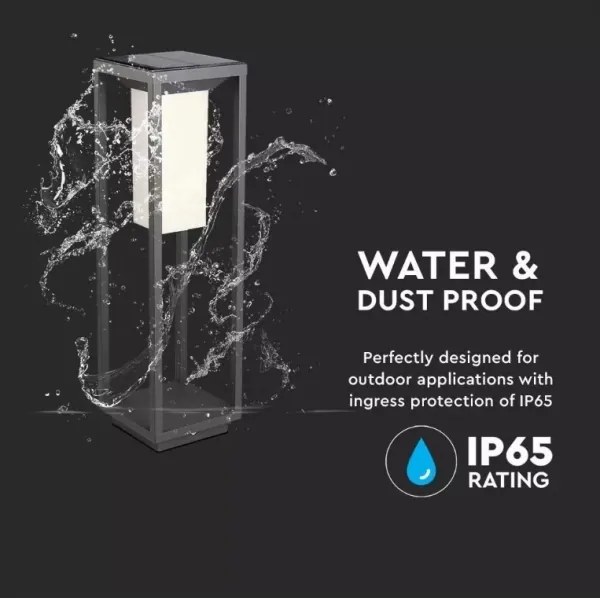 Luce solare a LED con sensore SAMSUNG CHIP LED/2W/3,7V IP65 2600 mAh