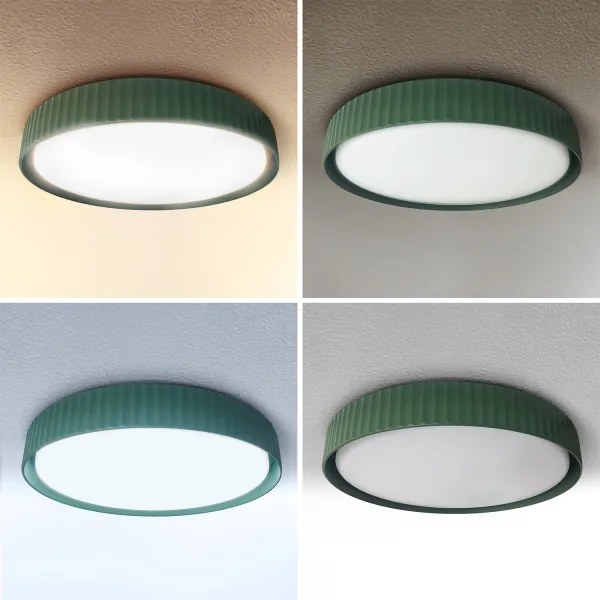 Brilagi - plafoniera dimmerabile LUCIA LED/48W/230V Ø 41 cm verde + telecomando