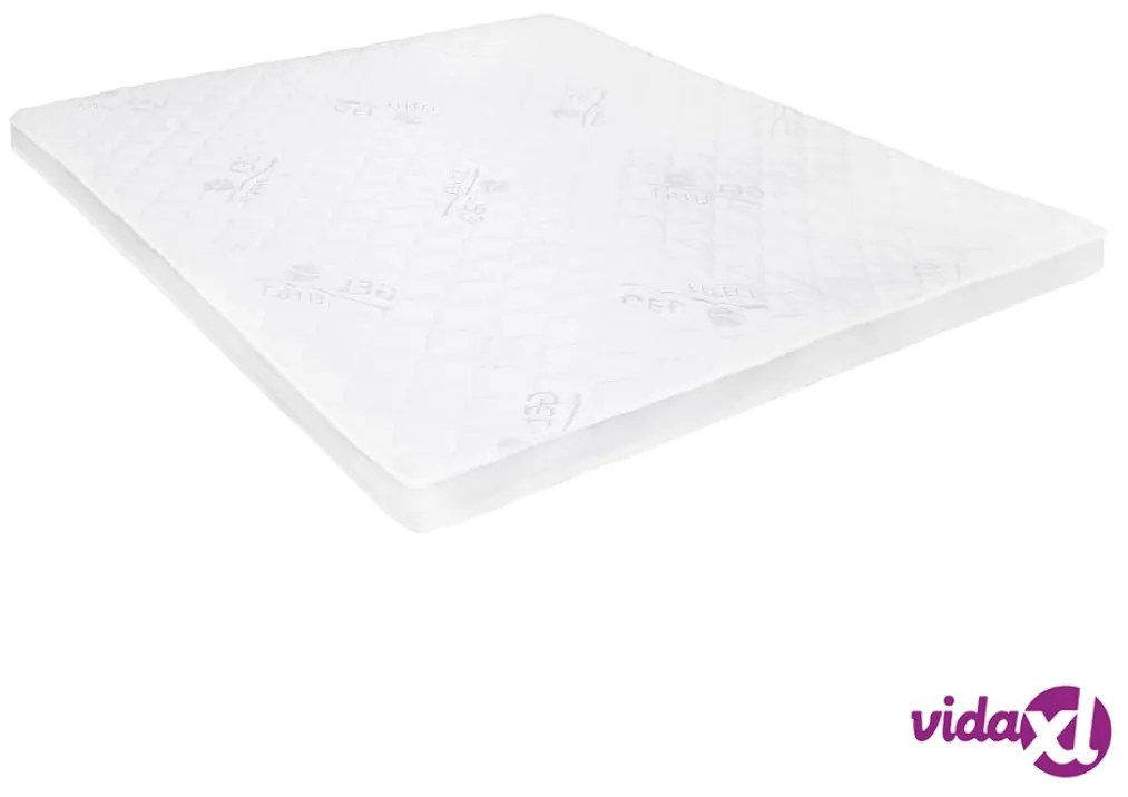 vidaXL Coprimaterasso 160x200 cm in Schiuma di Gel 7 cm