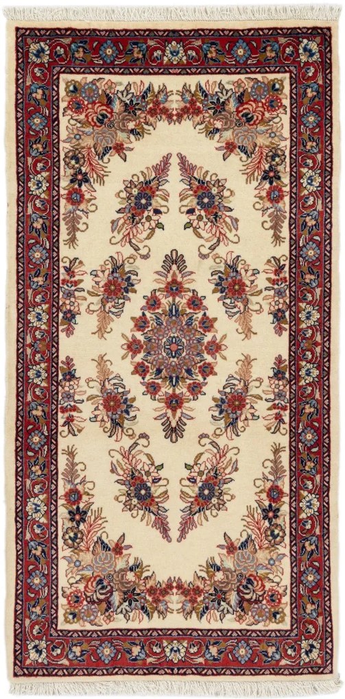 Sarouk Tappeto 130x70 (Iran) Annodato A Mano