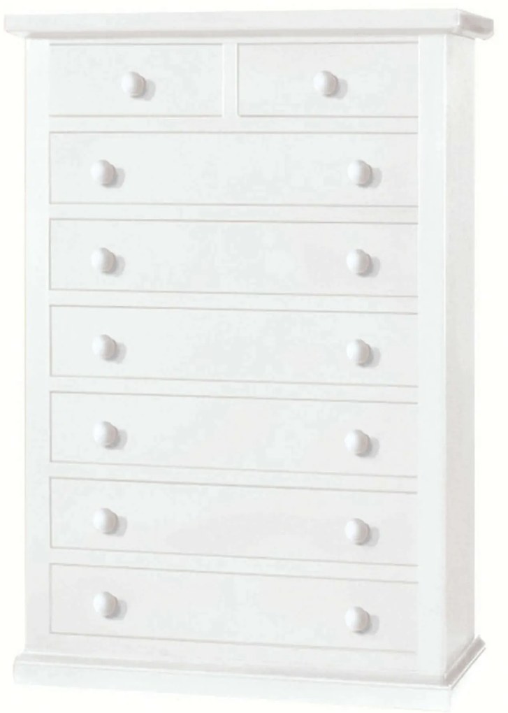 KELLEY - cassettiera in legno massello cm 87 x 45 x 127 h