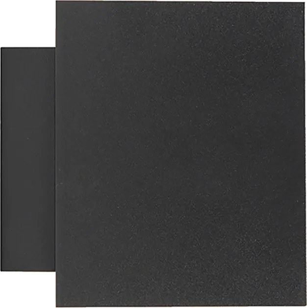 Applique da parete intelligente nera e oro quadrata con Wi-Fi G9 - Sola