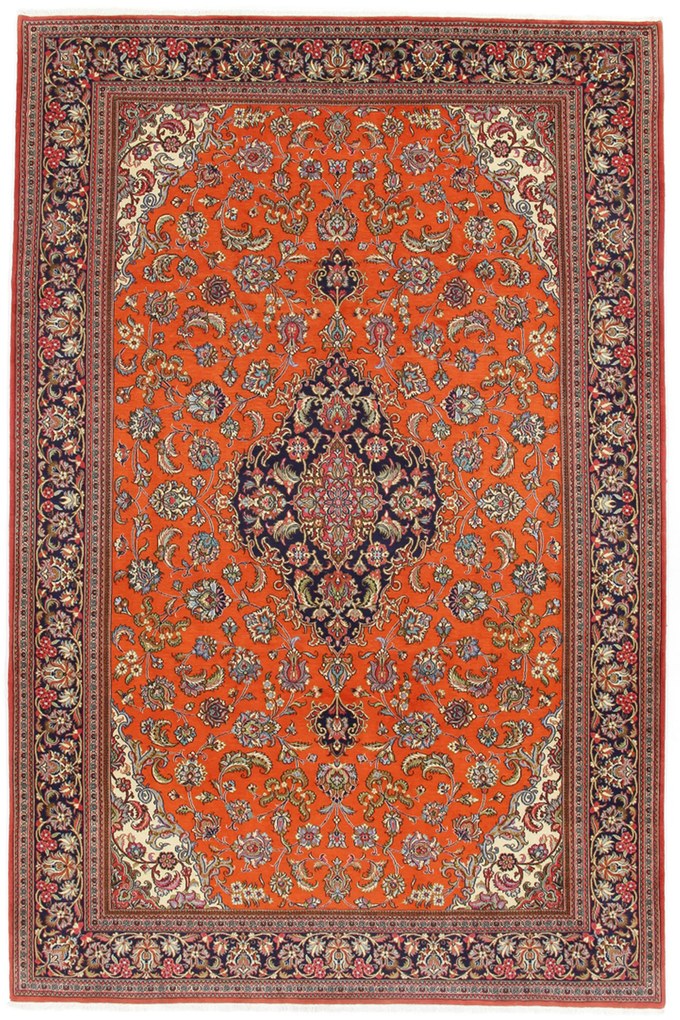 Ghom Tappeto 200 x 300 (Iran) Annodato A Mano