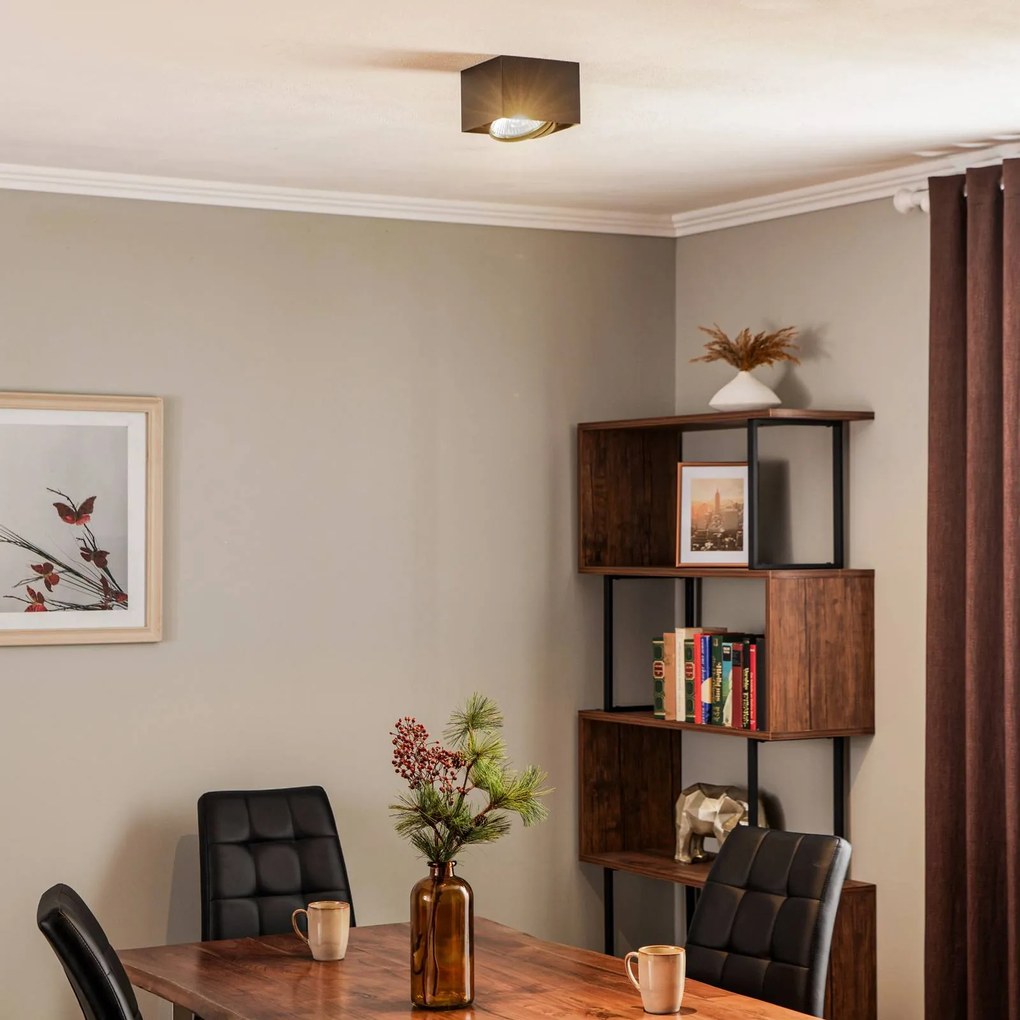 Argon Faretto da soffitto Ronda, 1 luce, nero