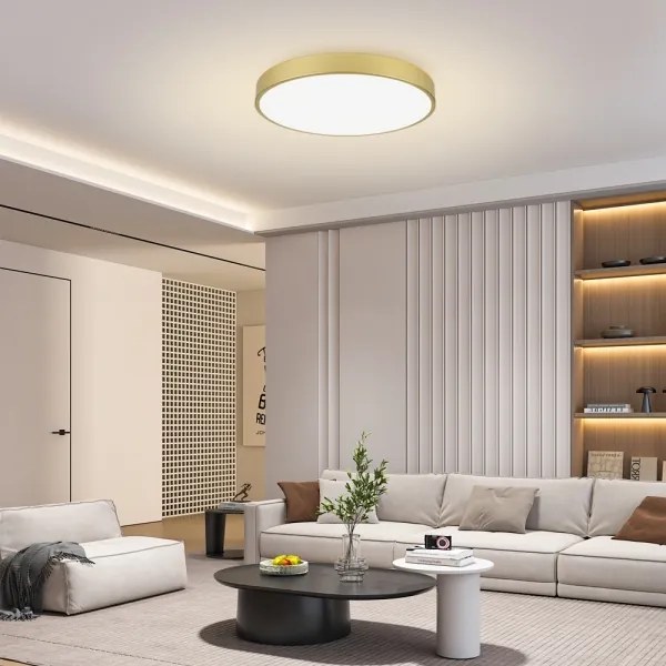 Brilagi - plafoniera LED POOL LED/100W/230V 3000/4500/6000K diametro 80 cm dorata