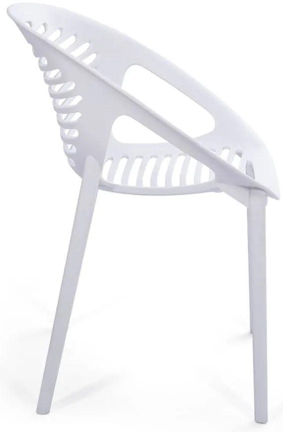 Sedia da giardino bianca Joanna Joana - Bonami Essentials