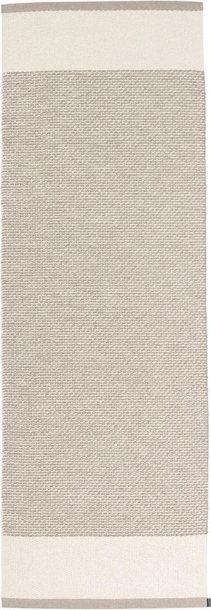 Passatoia da interno/esterno beige 70x200 cm Edit Mud Vanilla – Pappelina