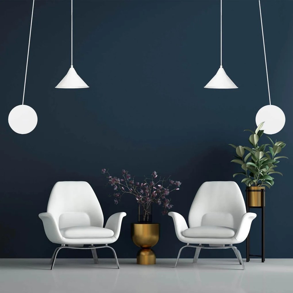Piantana a Sospensione ABRAMO 1 White o Black