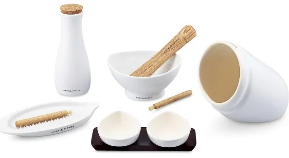 Cole&Mason - Contenitore per sale in ceramica WHITMORE