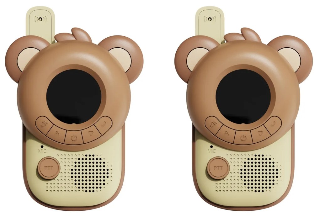 Zoo Walkie-talkie per bambini - orso - orso