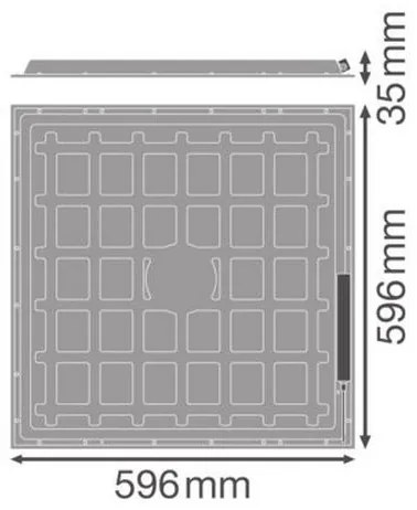 Osram - Pannello LED per controsoffitto ESSENTIAL LED/36W/230V 4000K 60x60 cm
