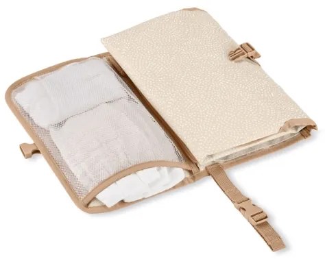 Skip Hop PRONTO - Fasciatoio da viaggio e borsa 2in1 beige