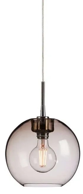 Gloria Lampada a Sospensione Ø260 Chrome/Smoked - Belid