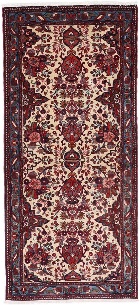 Hamedan Tappeto 190x90 (Iran) Annodato A Mano